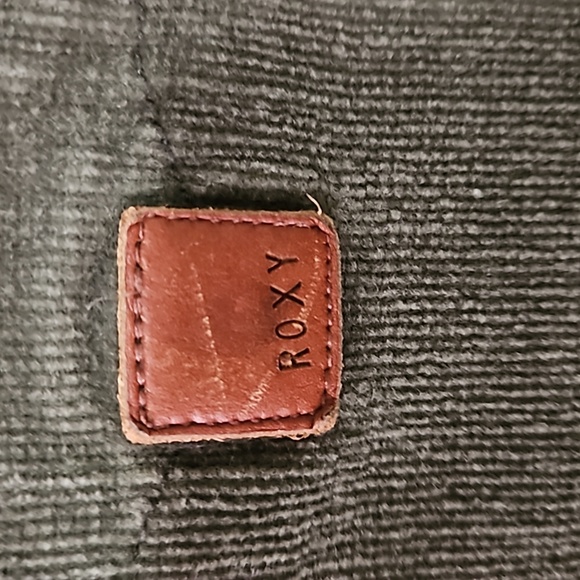 Flare Courdory Green Pants Size 30 Roxy - Picture 3 of 7